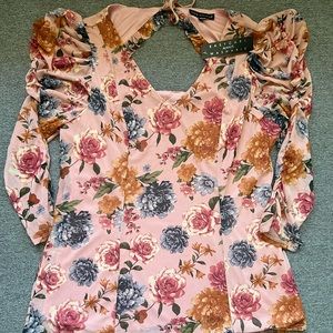 SARA MICHELLE FLORAL BLOUSE